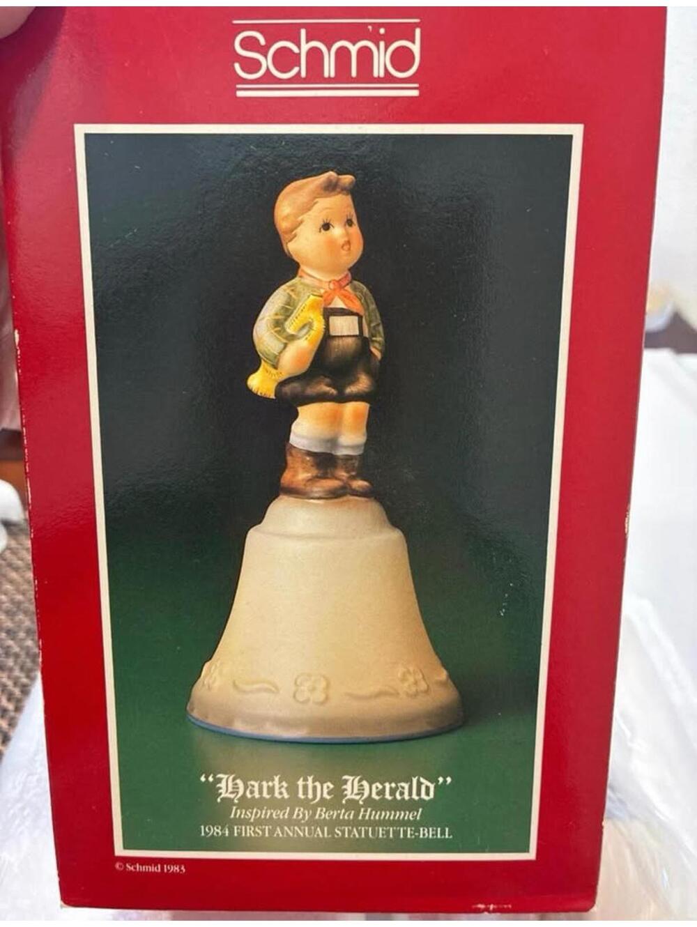 Schmid Hark the Herald 1984 First Annual Statuette Bell